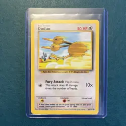 1999 Pokemon Base Set Unlimited Doduo #48 VLP - Image 1