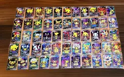 Pokemon Pikachu Vcos Cosplay (NON-TCG) HoloFoil Pokemon DISPLAY Cards For Kids - Image 1