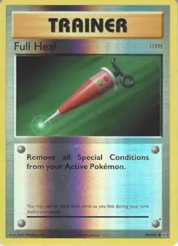 Full Heal - 78/108 - Reverse Holo Uncommon - XY Evolutions - Pokemon Card - NM - Image 1