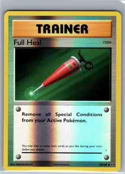 Full Heal 78/108 Reverse Holo XY - Evolutions - Pokemon Card - NM - Image 1