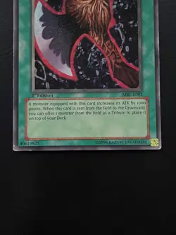 YUGIOH AXE OF DESPAIR ULTRA RARE MRL-E002 1ST EDITION PLAYED - Image 4