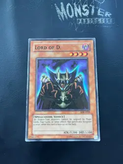 YUGIOH LORD OF D. SUPER RARE SDK-E038 PLAYED - Image 1