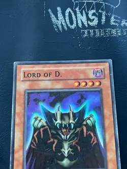 YUGIOH LORD OF D. SUPER RARE SDK-E038 PLAYED - Image 3