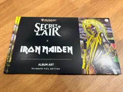 MTG Secret Lair x Iron Maiden: Album Art - Rainbow FOIL Edition (Sealed) - Image 1