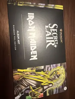 Magic The Gathering Secret Lair x Iron Maiden: Album Art - Rainbow Foil Edition - Image 1