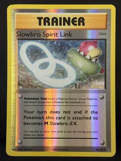 Slowbro Spirit Link 86/108 Reverse Holo XY - Evolutions Pokemon TCG Card NM - Image 1