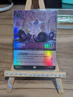 Disney Lorcana Fabled URSULA - Sea Witch - EPIC Holofoil #208/204 - Image 1