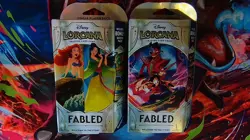 Disney Lorcana Fabled Starter Deck Bundle - SEALED - Image 1