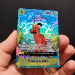 Monkey D Luffy TR OP07-109 Two Legends Treasure Rare LP Treasure Rare One Piece - Image 1