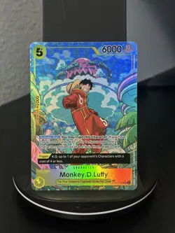 Monkey D Luffy (TR) OP07-109 Two Legends Treasure Rare READ DESCRIPTION - Image 1