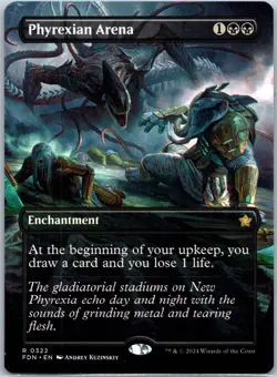 Phyrexian Arena (Borderless) R Foundations 322 NM - Image 1