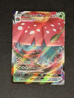 Venusaur VMAX SWSH102 SWSH: Sword & Shield Promo Cards Holo - Image 3
