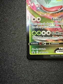 Venusaur VMAX SWSH102 SWSH: Sword & Shield Promo Cards Holo NM - Image 5