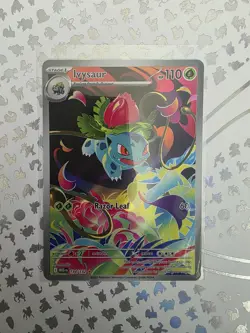 Ivysaur 134/132 Illustration Rare Mega Evolution Pokemon Card TCG NM-MINT - Image 1