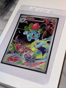 Pokemon TCG Ivysaur 134/132 Ultra Rare Mega Evolution Holo Full Art Mint Card - Image 2