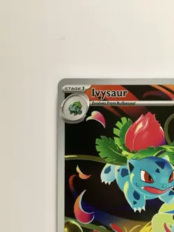 Ivysaur Illustration Rare 134/132 Mega Evolution 2025 Pokemon TCG Card NM - Image 2
