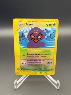 Arbok Reverse Holo 035/165 Rare Expedition Pokemon TCG - Image 1