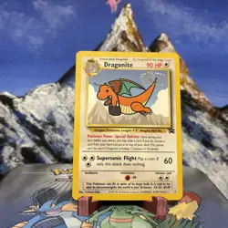Dragonite - 5 Pokemon 1999 WB First Movie - Black Star Promo LP - Image 1