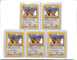 (5) Lot 1999 Pokemon Dragonite WB First Movie Black Star Promo BSP #5 - Image 1