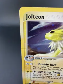 Pokemon TCG Jolteon Sandstorm Holo Rare Card 6/100 Reverse Holo - LP/MP - Image 2