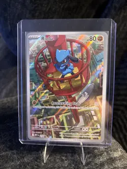 Pokemon TCG Riolu Illustration Black Star Promo Card 010 Mega Mint Condition - Image 1