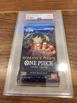 PSA 10 GEM MT One Piece English Ver. 2022 OP 01 ROMANCE DAWN FOIL PACK Card Game - Image 5
