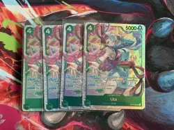 4x Uta OP13-023 SR - One Piece TCG Card English Playset Near Mint Foil - Image 1