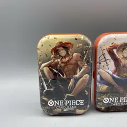 Bandai Namco One Piece Card Game - Tin Pack Set Vol.2 (TS-02, OP-13) Lot Of 3! - Image 2