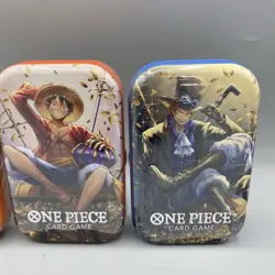 Bandai Namco One Piece Card Game - Tin Pack Set Vol.2 (TS-02, OP-13) Lot Of 3! - Image 4