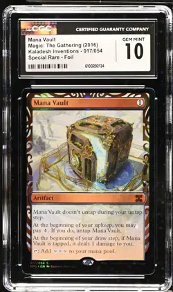 MANA VAULT Masterpiece Series: Inventions Foil CGC 10 MTG [Nostalgium] - Image 1