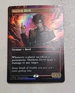 Mayhem Devil Secret Lair Showdown Foil MTG - Image 1