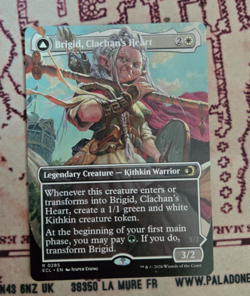 MTG Brigid, Clachan's Heart Borderless Lorwyn Eclipsed Magic the Gathering NM - Image 1