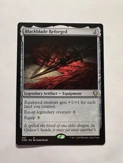Blackblade Reforged - MTG Commander Legends - NM - Image 1