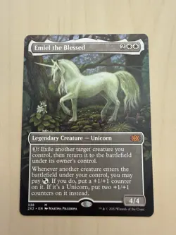 Magic The Gathering: Emiel the Blessed (Borderless) , Double Masters 2022 NM - Image 1
