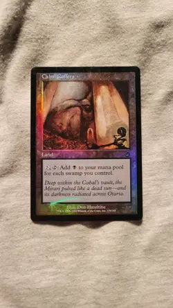 authentic Cabal Coffers FOIL - Torment - Magic: The Gathering - Image 1