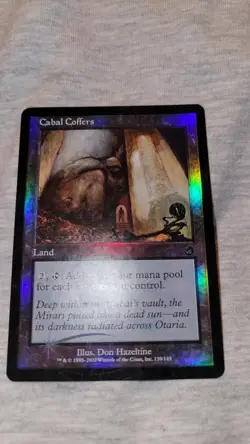 authentic Cabal Coffers FOIL - Torment - Magic: The Gathering - Image 5