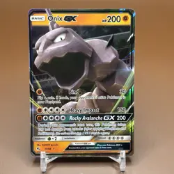 Onix GX 36/68 Ultra Rare Holo Pokemon 2019 Hidden Fates - NM - Image 1