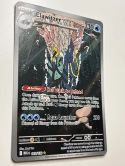 Pokemon TCG: Mega Evolution - Clawitzer (141/132) Full Art Illustration Rare NM - Image 2