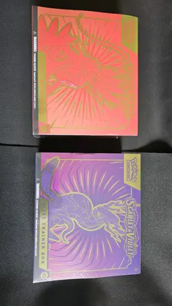 Pokemon Scarlet & Violet Base Set ETB (Miraidon & Koraidon) Factory Sealed - Image 1