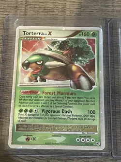 Pokemon Diamond & Pearl LV X Lot-Torterra 122/130, Infernape DP10, Empoleon DP11 - Image 2