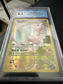 Pokemon TCG Mew Black Star Promo 2016 Graded Cgc 8.5 Mythical Pokemon Collection - Image 3