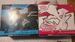 Pokemon Center Black Bolt and White Flare ETB Pokemon TCG - Factory Sealed - Image 1
