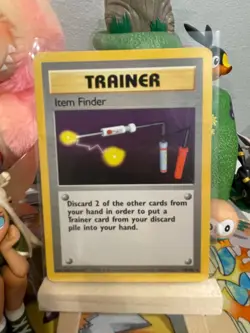 Item Finder (74/102) - Base Set Unlimited - Pokemon TCG - LP - Image 1