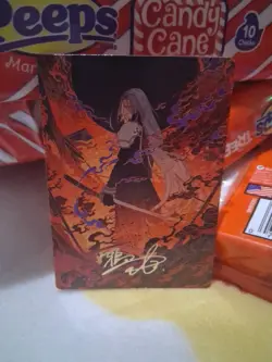 Nibelheim Aflame Art Series Card Gold Signature Stamped Final Fantasy MTG 35/53 - Image 1