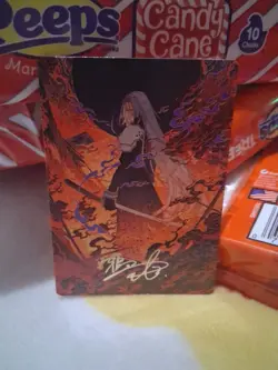 Nibelheim Aflame Art Series Card Gold Signature Stamped Final Fantasy MTG 35/53 - Image 2