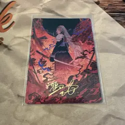 MTG Nibelheim Aflame Art Card (Gold-Stamped Signature) Art Series: Final Fantasy - Image 1