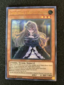 Yu-Gi-Oh! Ghost Belle & Huanted Mansion (DUPO-EN078) 1st Ed NM/M - Image 1