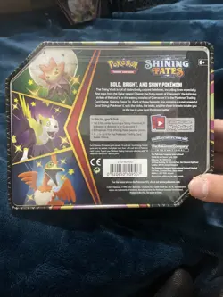 POKEMON TCG: SHINING FATES BOLTUND V TIN FACTORY SEALED - Image 2