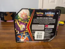 Pokemon TCG Boltund Shining Fates Brand New Factory Sealed V Tin Box SHIPS FREE - Image 4