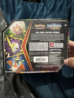 Pokemon TCG: Shining Fates Tin Boltund V Factory Sealed - Image 2
